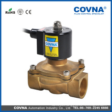 COVNA high quality brass two way solenoid valve for water